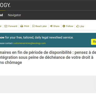 Fonctionnaires en fin de période de disponibilité : pensez à demander votre réintégration