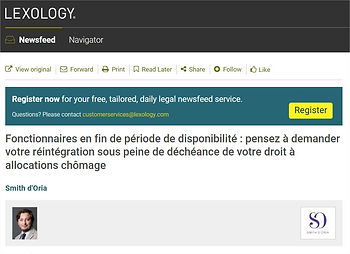 Avocat Fonction Publique | Réintégration après disponibilité