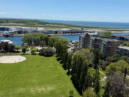 Little Norway Park looking south to the Western Gap