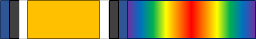 Ribbons of the British War Medal and Victory Medal