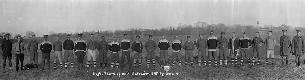 149th Battalion Rugby Team