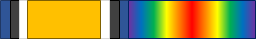 Ribbons for the British War Medal and Victory Medal