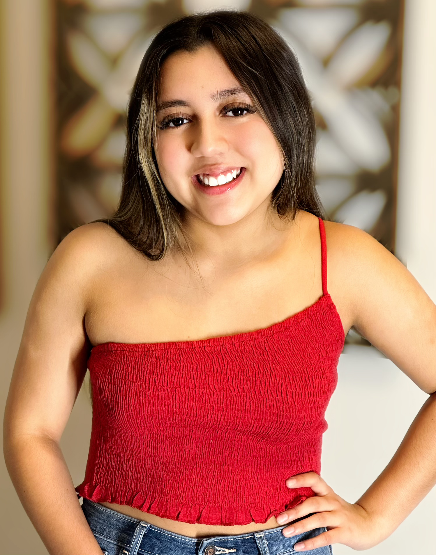 Single Spaghetti Strap Crop Top