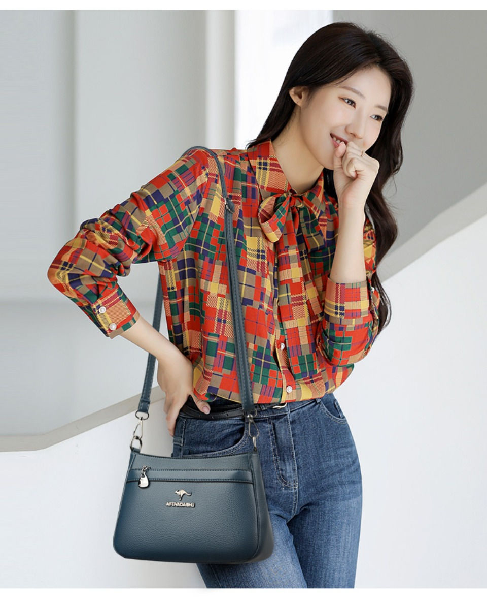 Thumbnail: Genuine Brand Top Quality Pu Leather Shoulder Crossbody Bag Luxury Women Bags Ha
