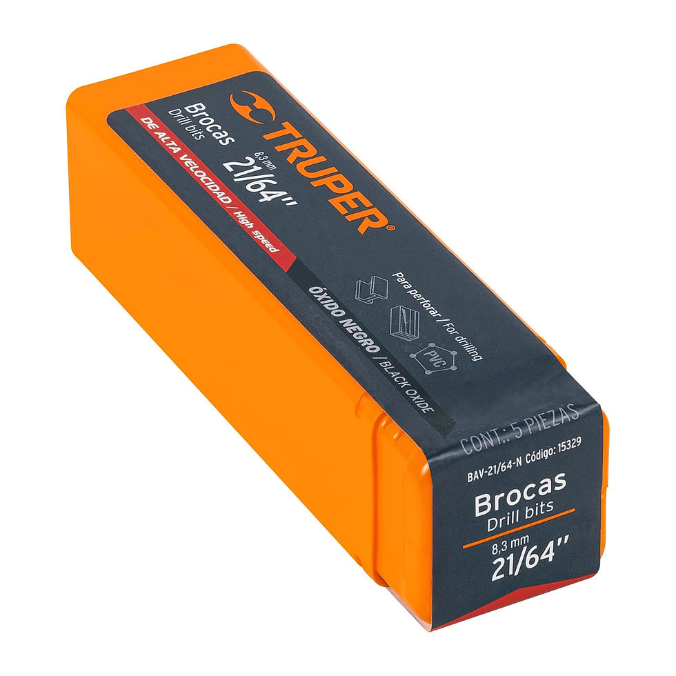 Miniatura: Broca HSS 21/64' Trublack para metal, Truper