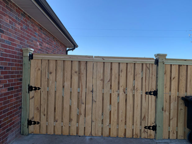 Wooden Residential Gate