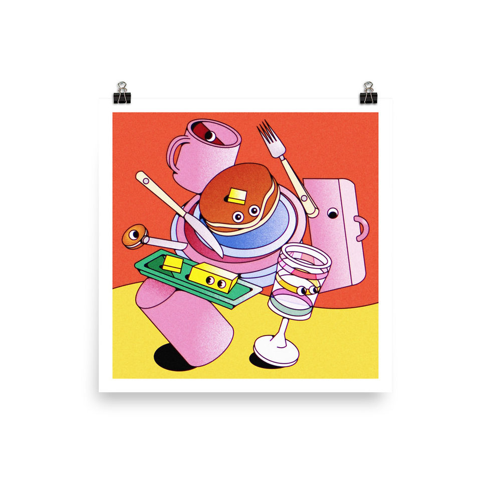 Pancake Jumble Poster