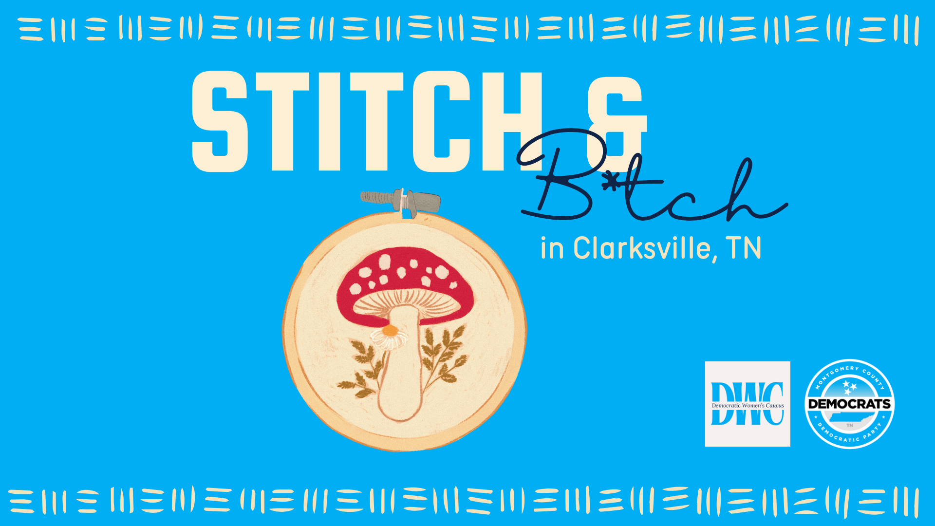Clarksville TN Stitch 'n Bitch cover
