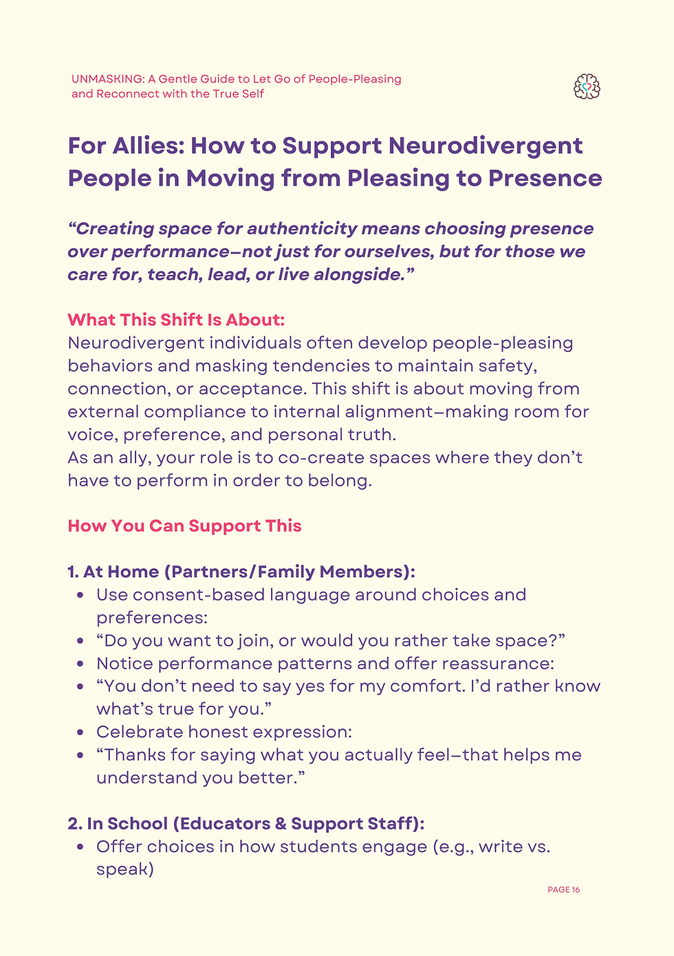 Thumbnail: UNMASKING: A Gentle Guide to Let Go of People-Pleasing  and Reconnect with Self