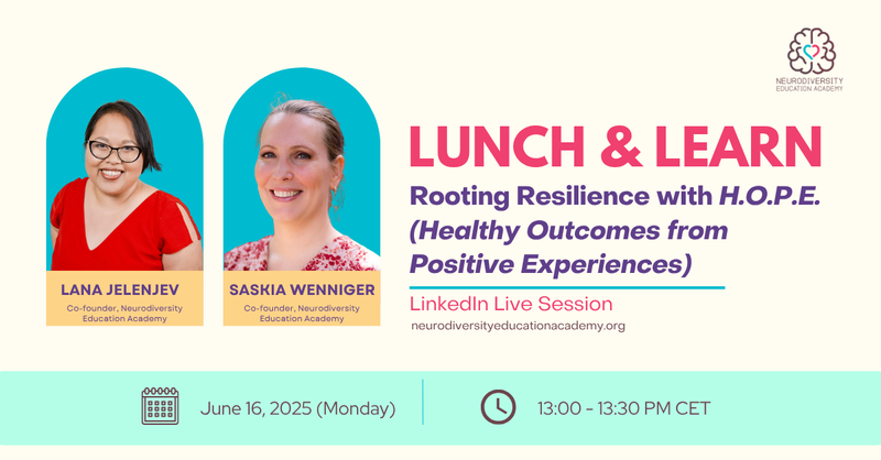 a poster for lunch and lunch with saskia wenniger