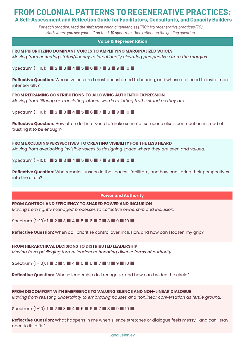 Thumbnail: From Colonial Patterns to Regenerative Practices: A Self-Assessment and Guide