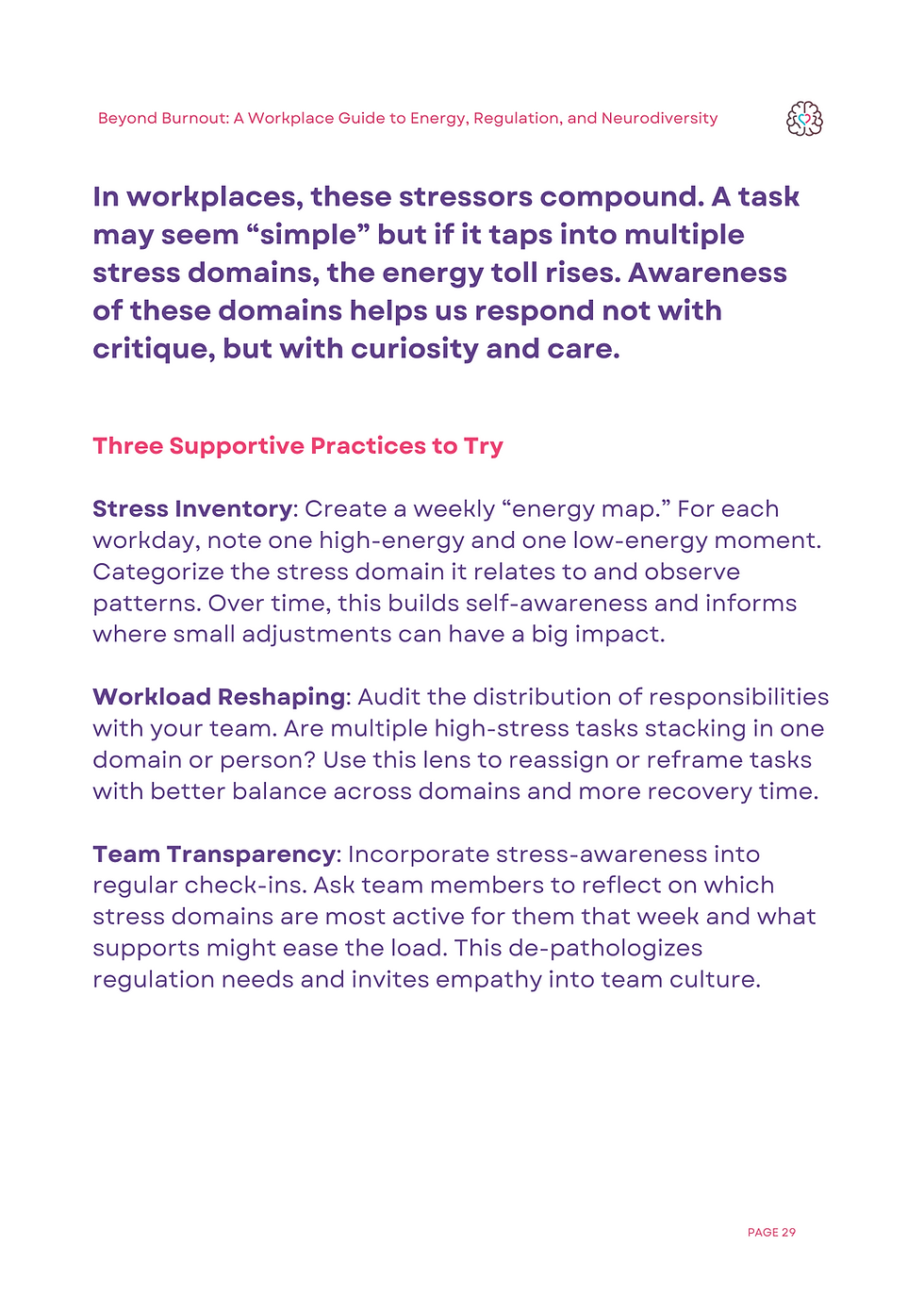 Thumbnail: BEYOND BURNOUT: A Workplace Guide to Energy, Regulation, and Neurodiversity