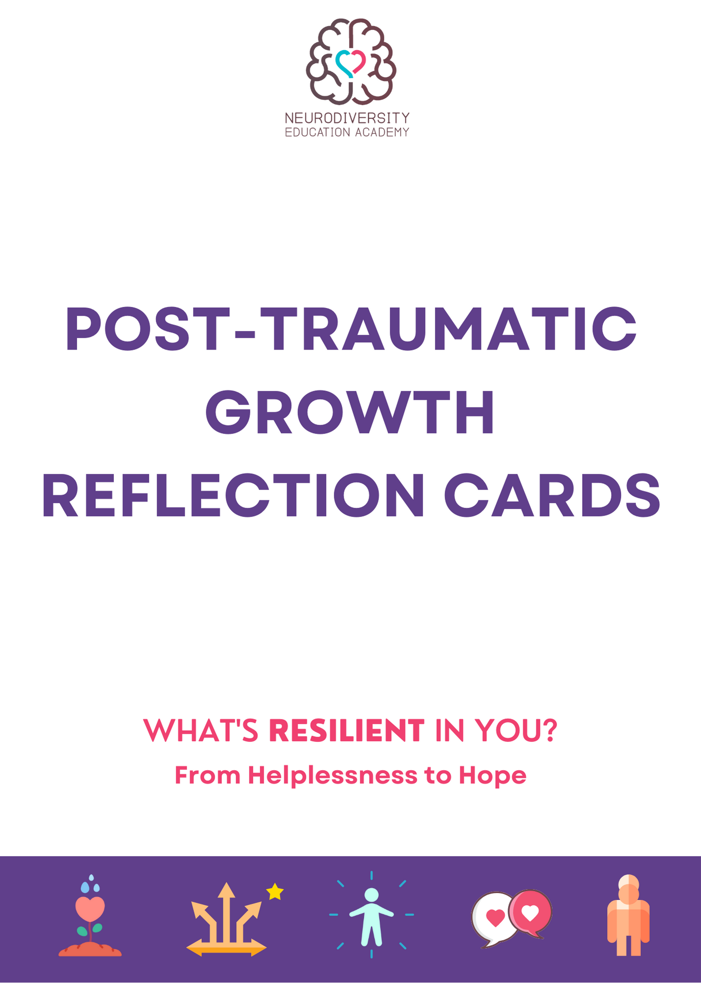 Post-Traumatic Growth Reflection Cards