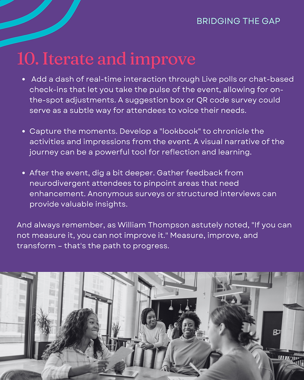 Thumbnail: Planning Neuroinclusive  In-Person Events