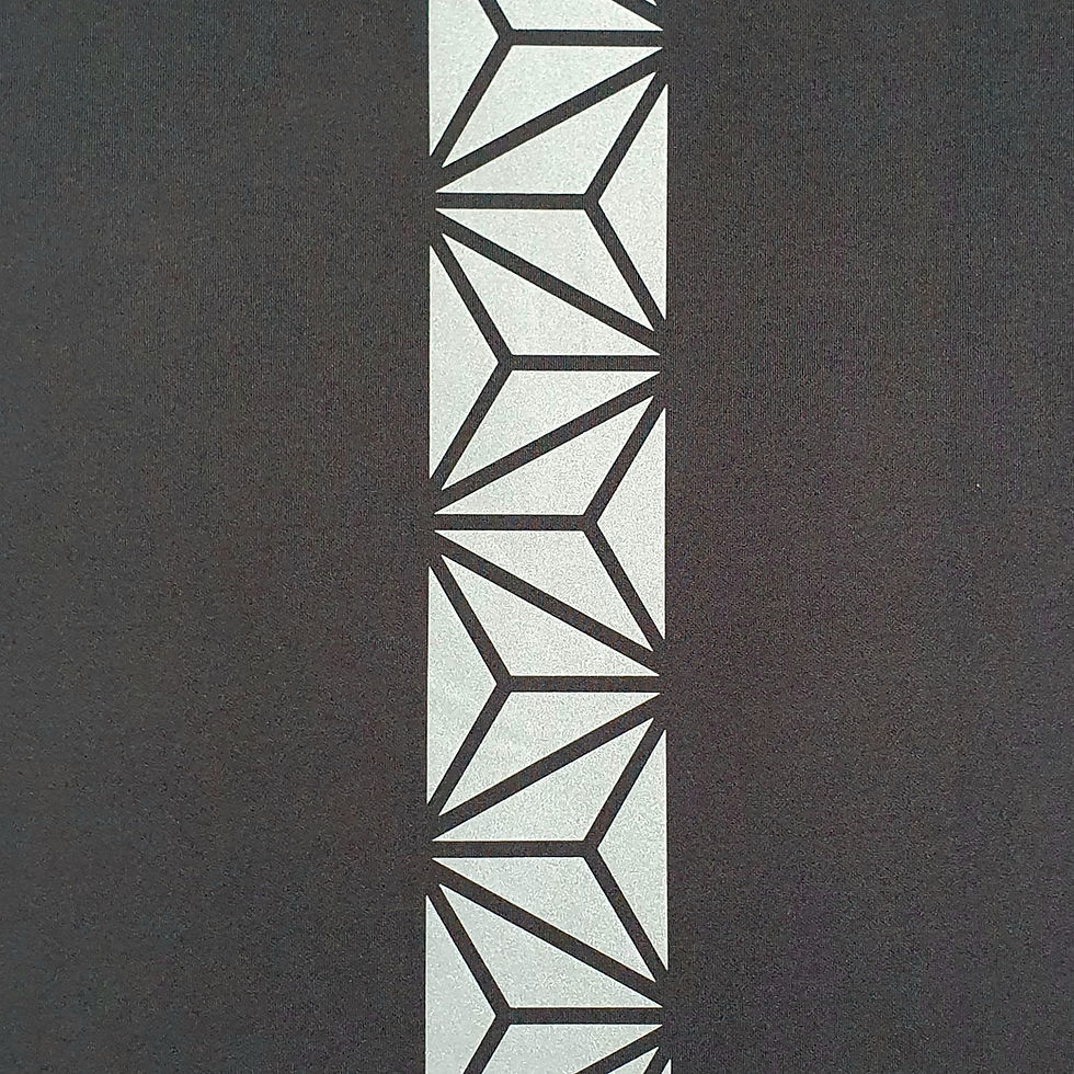 Thumbnail: Geometric Silver & Rainbow Heat Transfer Film Tapes