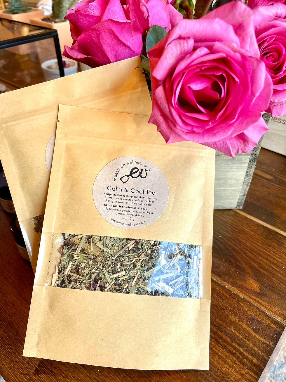 Equestrian Wellness Calm & Cool Tea bags