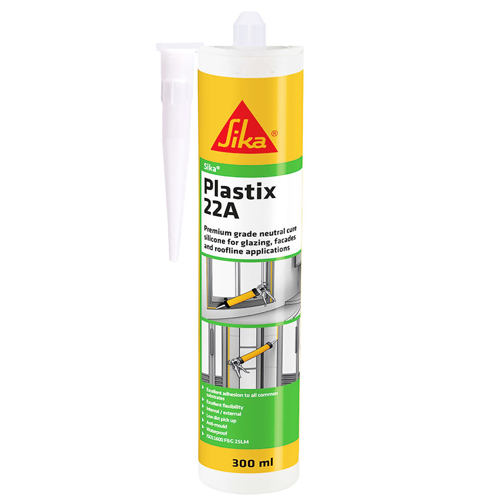 Everbuild sika plastix 22A premium silicone