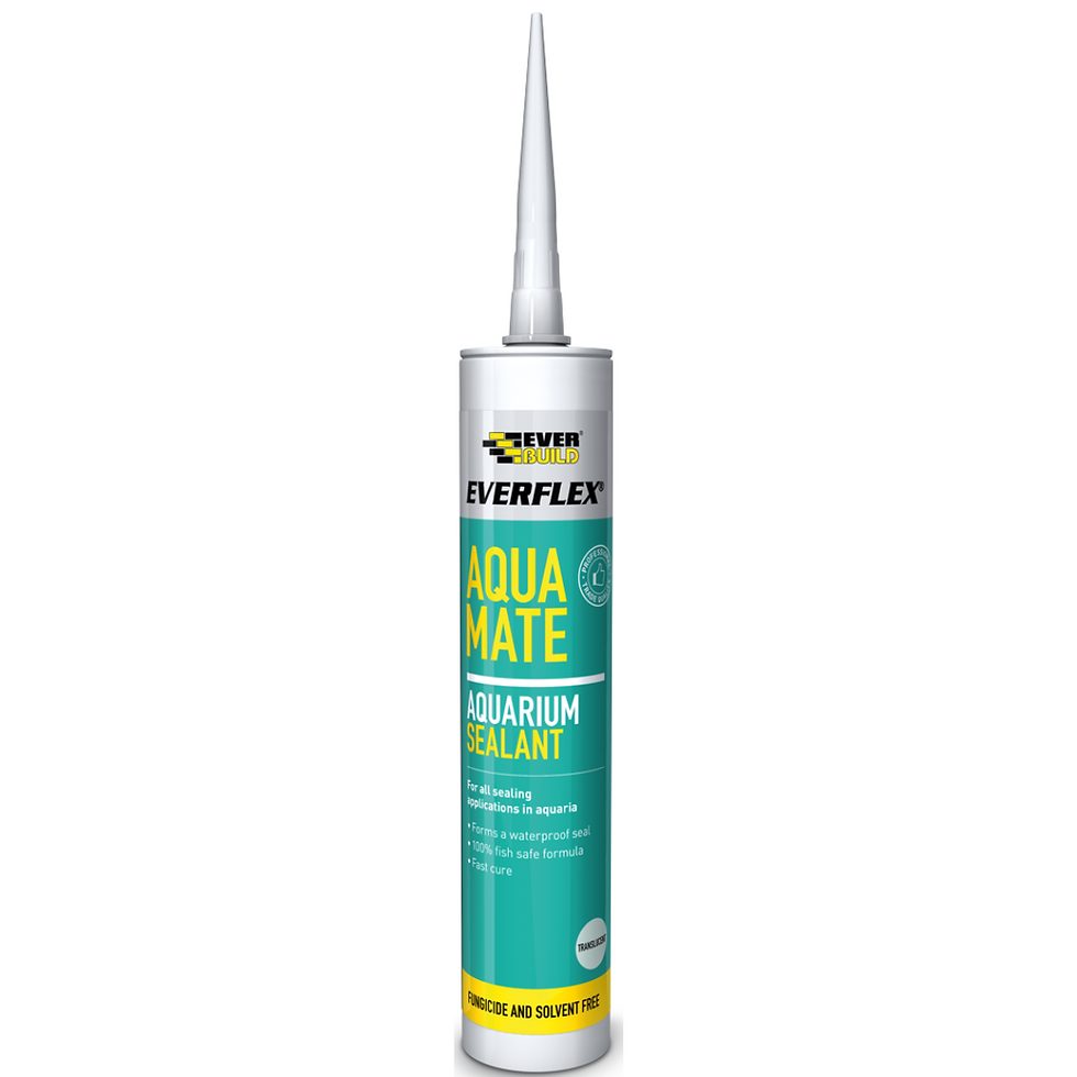 Everflex aqua mate aquarium silicone sealant