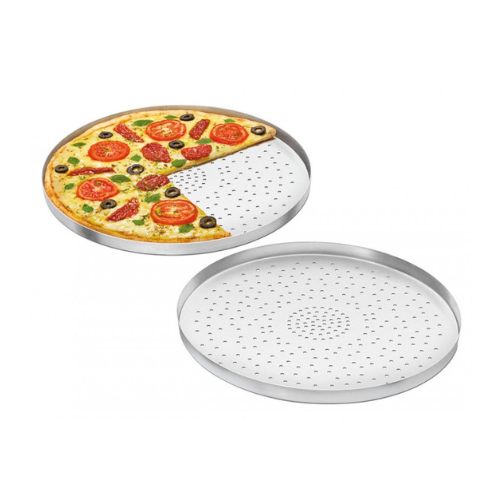 Miniatura: Forma de Pizza Furada Tamanho 35 cm