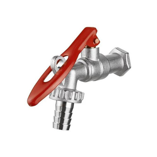 Torneira Para Jardim Esfera Metal Cromado C/Trava Emmeti