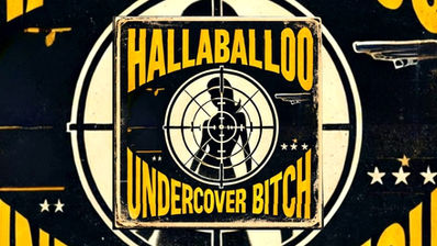 Hallaballoo performing with high energy, featuring Kaity Heart on “Undercover Bitch,” showcasing their jam-indie rock sound