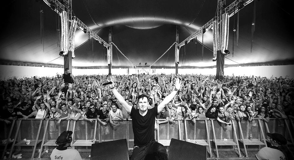 Darude performing live on stage at Future Music Festival in Perth, Australia, 2015