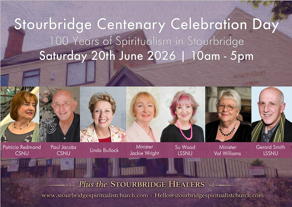 Centenary Celebration Open Day - 100 Years of Spiritualism