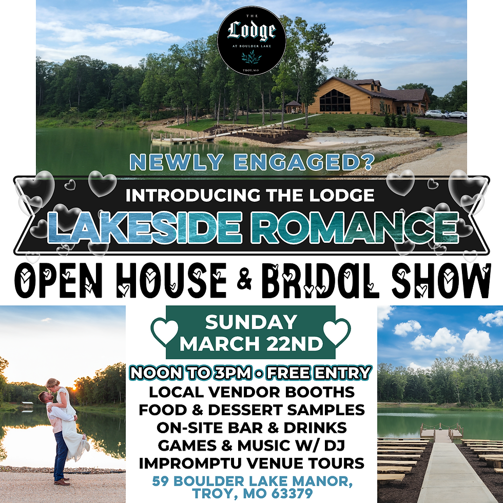The Lodge Open House & Bridal Show "Lakeside Romance"