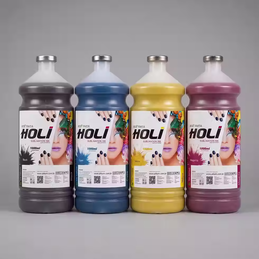 Tinta Sublimática Profissional HOLI HI-PRO
CMYK