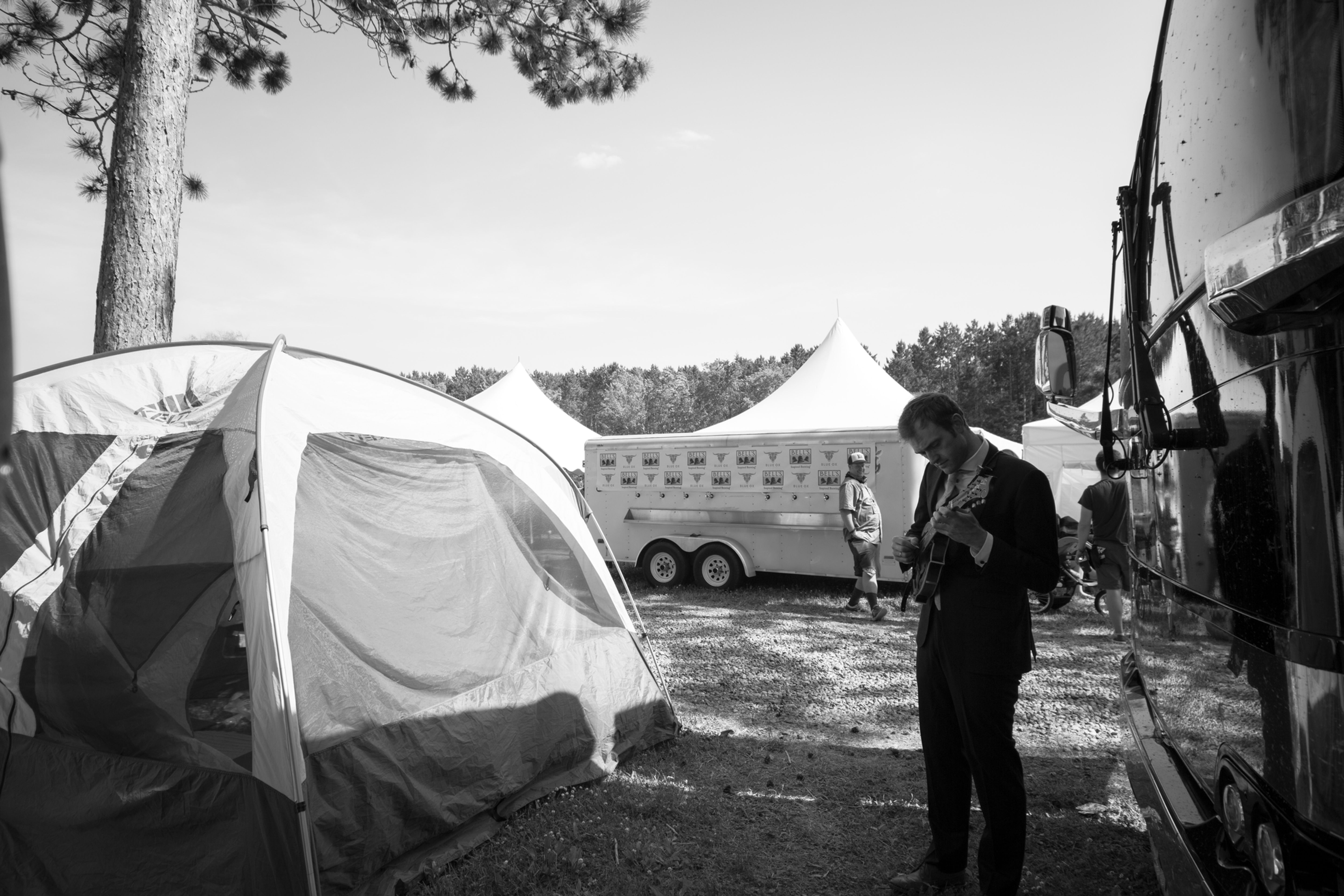 Chris Thile Backstage