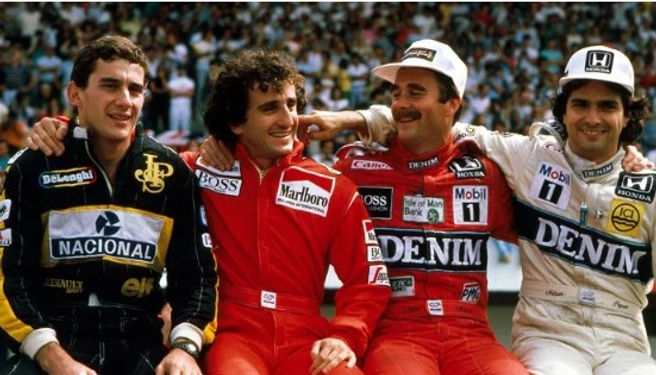 Senna, Prost, Mansell e Piquet 86.jpg