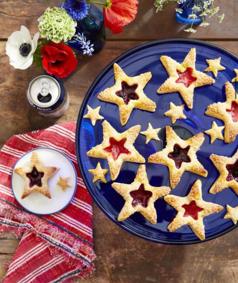 Light, crispy and sweet.