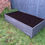 Thumbnail: Raised Flowerbed, 0.75m x 1.5m x 0.3M Silver
