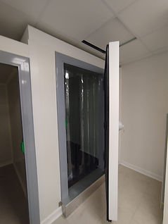 installation de portes de chambres froides positives et négatives professionnelles