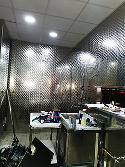 aménagement cuisine professionnelle inox laboratoire alimentaire