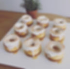 Lemon Meringue Baked Donut