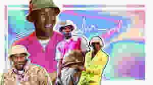 A collage of Tyler the Creator
