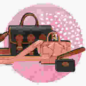 The Messenger, the Micro Musubi Bayswater and the Coin Purse from the Mulberry x Acne Studios Collaboration