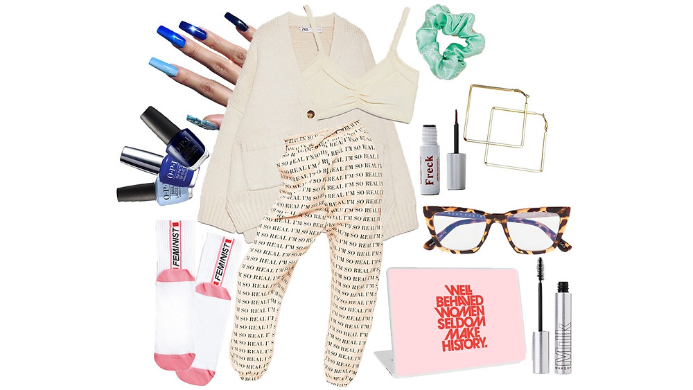 Missy Empire, Zara, Topshop, Mestilo, Anthropologie, Urban Outfitters, Milk Makeup, Quay Australia and Red Bubble