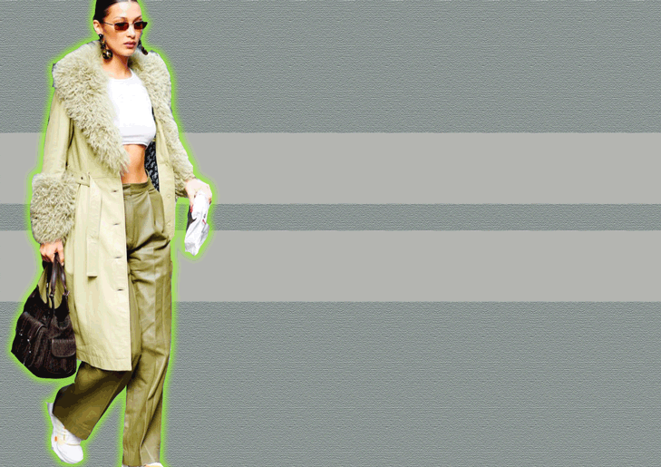 Gif of Bella Hadid