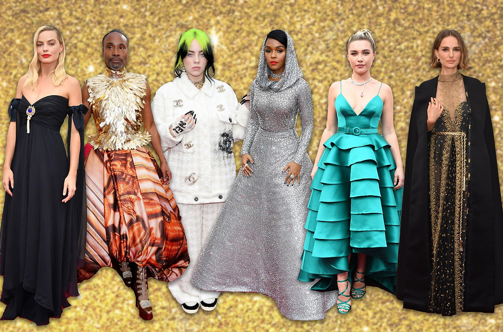 Margot Robbie, Billy Porter, Billie Eilish, Janelle Monae, Florence Pugh and Natalie Portman