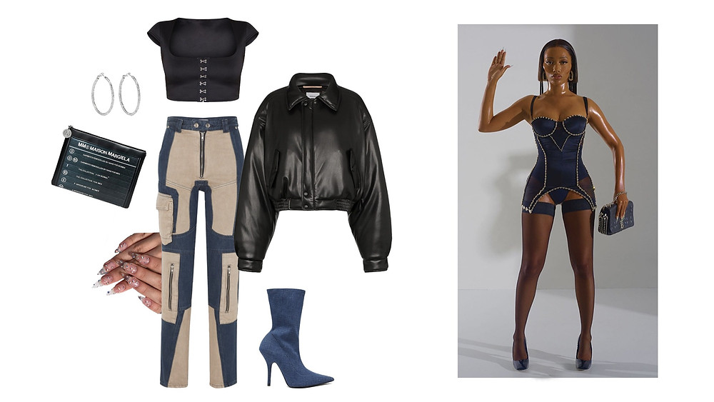 Pretty Little Thing, GmbH, Nanushka, ASOS, Maison Margiela, Kenneth Jay Lane and Shay