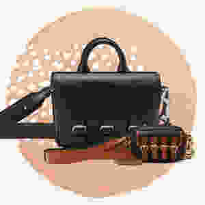 The Messenger and the Mini Crossbody Messenger from the Mulberry x Acne Studios Collaboration