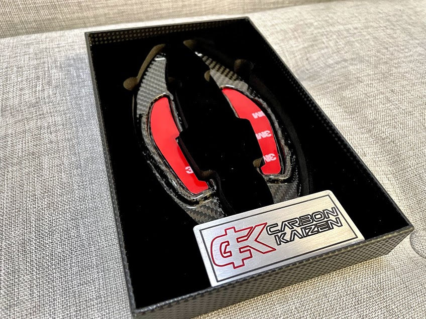 Bmw M2 M3 M4 X6 M F87 Extension de paletas de cambio negro para