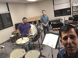 CSC Percussion Ensemble Rehearsal