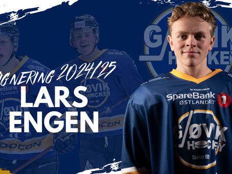 Lars Engen første spiller klar for 2024/25 sesongen