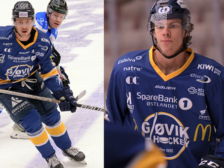 To nye spillere klare for Gjøvik Hockey