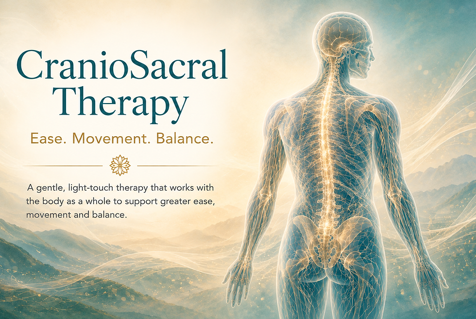 CranioSacral Therapy — Ease. Movement. Balance.