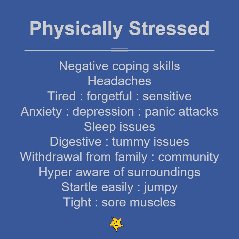 How physical stress can affect you