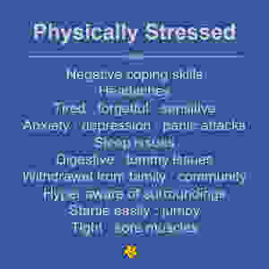 How physical stress can affect you